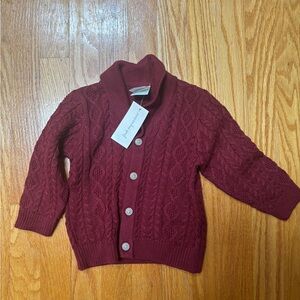 First Impressions Burgundy Kids Sweater